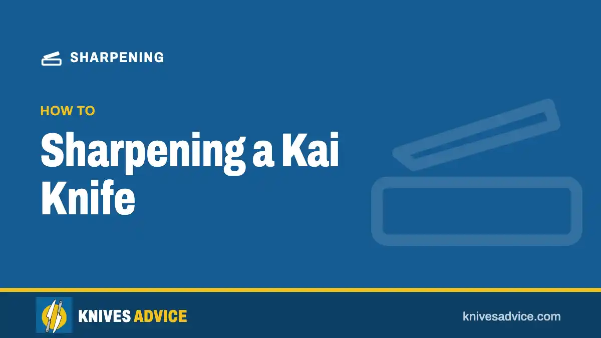 Sharpening a Kai Knife: how to, knivesadvice.com