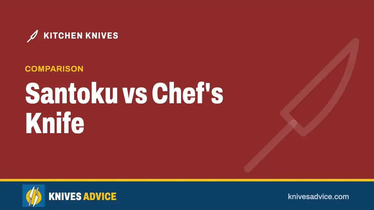 Santoku vs Chef's Knife: comparison, knivesadvice.com
